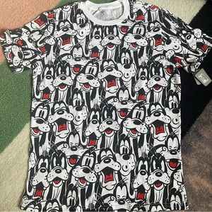 🖤 DisneyParks All Over GOOFY Print Tee